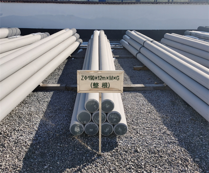 潍坊190×12米钢筋混凝土水泥电线杆